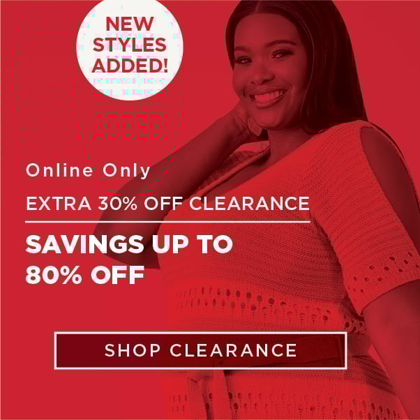 Extra 30% off Clearance